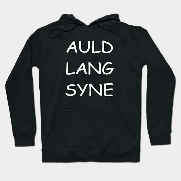 Auld Lang Syne, transparent Hoodie by kensor